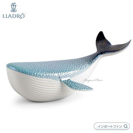 リヤドロ クジラ 鯨 海 動物 01009569 LLADRO Whale □