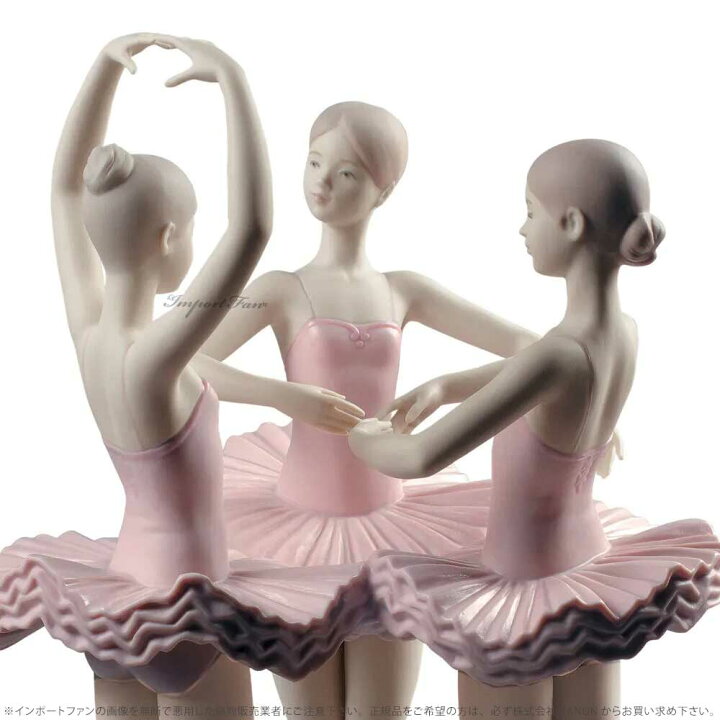 楽天市場】リヤドロ アン・ドゥ・トロワ バレリーナ バレエ 01009286  