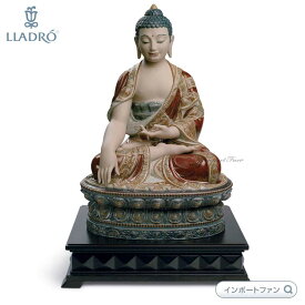 リヤドロ 釈迦牟尼仏陀 アースカラー 仏像彫刻 世界限定制作1000点 01012524 LLADRO ギフト プレゼント □