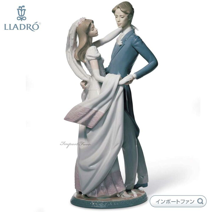 楽天市場】リヤドロ ウェディングダンス 結婚式 ブライダルギフト 置物 