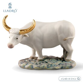 リヤドロ 牛 小 丑 干支 ミニ ウシ オックス 01009489 LLADRO ギフト プレゼント □