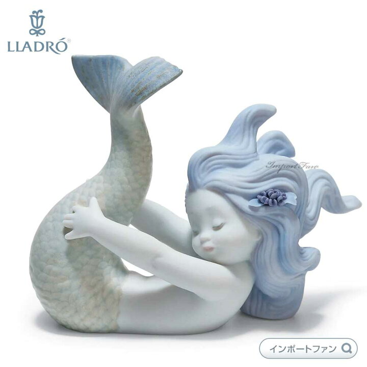 楽天市場】リヤドロ 可愛いマーメイド 人魚 置物 01018111 LLADRO  
