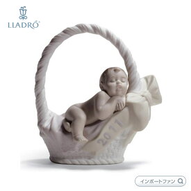 リヤドロ お誕生日おめでとう 2011 女の子 girl 01018351 LLADRO BORN IN 2011 FAIR SKIN 出産祝いのプレゼントに ギフト プレゼント □ 即納