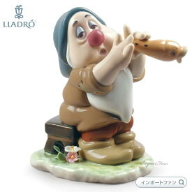 リヤドロ スリーピー ねぼすけ 白雪姫と7人の小人 置物 01009326 LLADRO ギフト プレゼント □