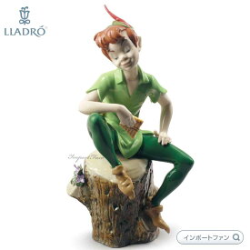 リヤドロ ピーター パン ディズニー 置物 01009328 LLADRO ギフト プレゼント □
