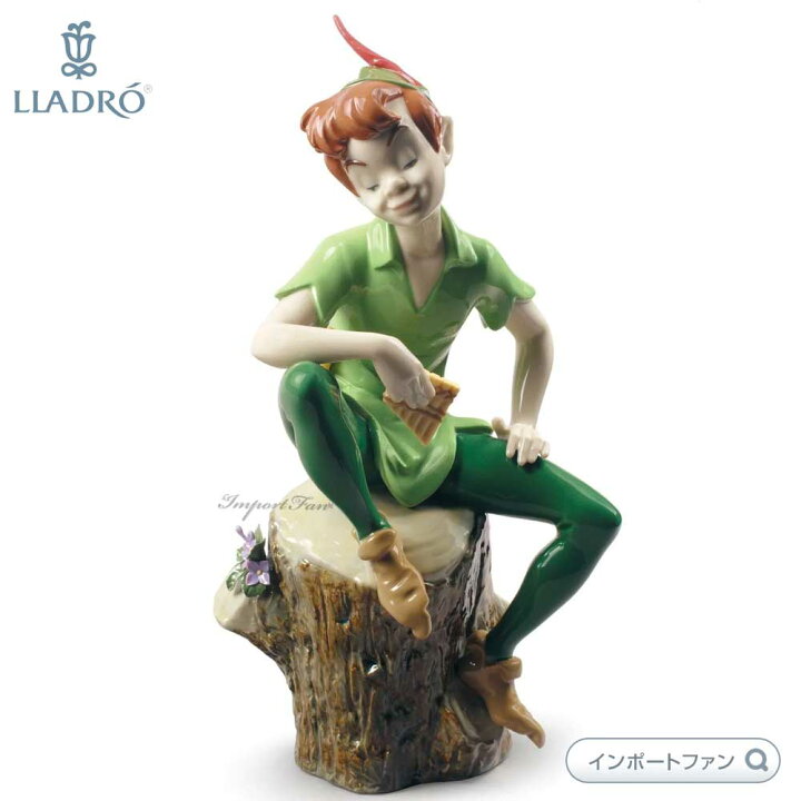 楽天市場】リヤドロ ピーター パン ディズニー 置物 01009328 LLADRO 