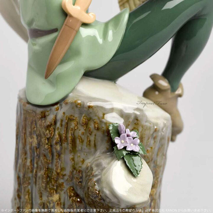 楽天市場】リヤドロ ピーター パン ディズニー 置物 01009328 LLADRO 