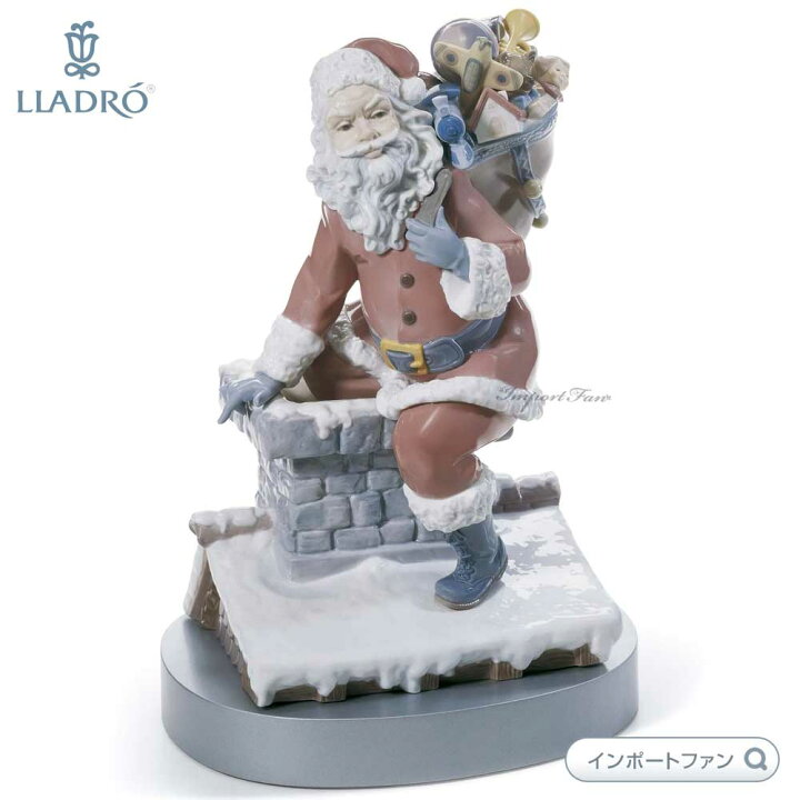 楽天市場】リヤドロ プレゼントを届けに サンタクロース 世界限定制作 