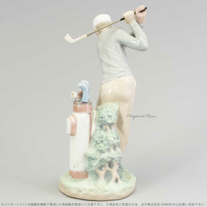 楽天市場】リヤドロ ナイスショット ゴルフ 男性 置物 01004824 LLADRO  