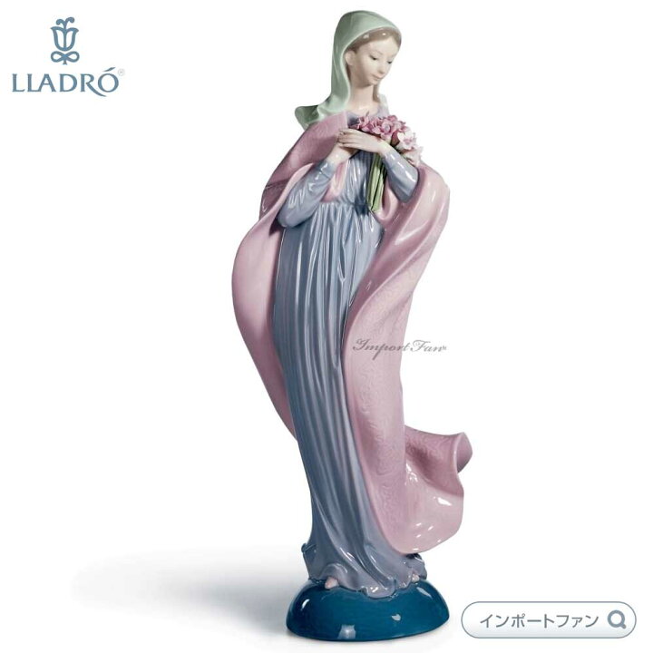 楽天市場】リヤドロ 花を持つマリア 01005171 LLADRO □ : Import Fan