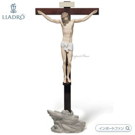 リヤドロ Our Savior キリスト 十字架 テーブルトップ 置物 01006911 LLADRO ギフト プレゼント □