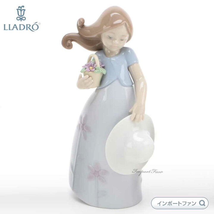 楽天市場】リヤドロ リトル バイオレット 少女 01008043 LLADRO LITTLE 