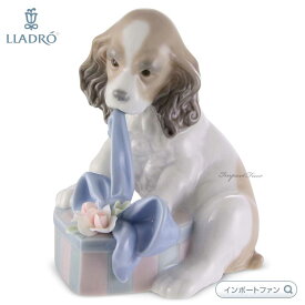 リヤドロ 待ちきれなくて 犬 キャバリア・キング・チャールズ・スパニエル 置物 01008123 LLADRO ギフト プレゼント 【ポイント最大47倍！お買い物マラソン セール】