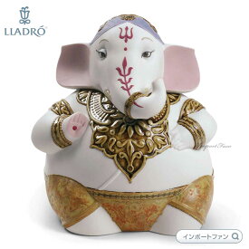 リヤドロ ガネーシャ ヒンズー教の神 ギター 置物 01009150 LLADRO ギフト プレゼント 【ポイント最大47倍！お買い物マラソン セール】