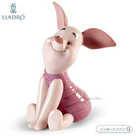 リヤドロ クマのプーさん ピグレット 01009341 ディズニー LLADRO Winnie the Pooh Piglet ギフト プレゼント □