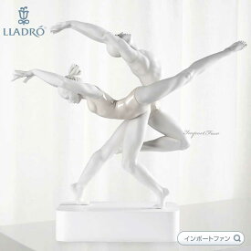 リヤドロ ダイナミックダンス マットホワイト ダンサー 置物 01009438 LLADRO ギフト プレゼント □