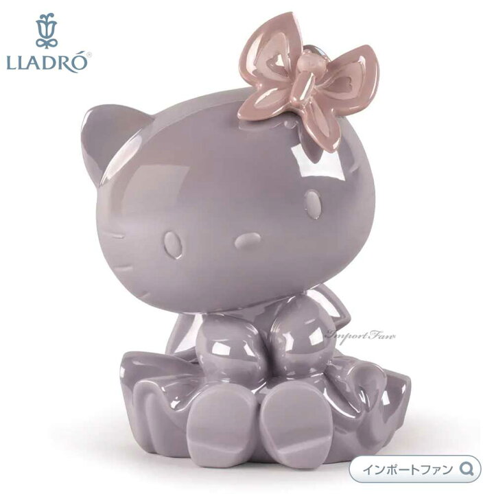 楽天市場】リヤドロ ハローキティ ドレスアップ サンリオ 猫 ネコ 置物 