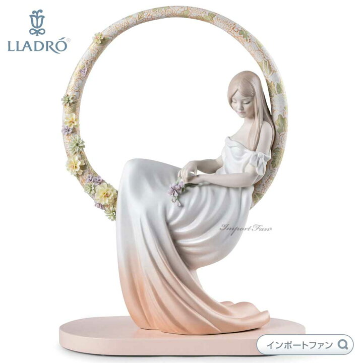 楽天市場】リヤドロ 想い 女性 花 置物 01009537 LLADRO ギフト 