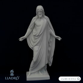 リヤドロ キリスト 2 マットホワイト H37cm イエス 01018217 LLADRO ギフト プレゼント □