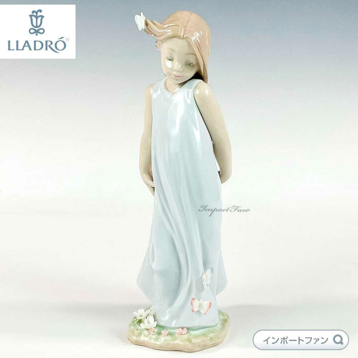 楽天市場】リヤドロ 蝶とお友達 少女 01006963 LLADRO ギフト 