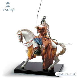 リヤドロ 流鏑馬 やぶさめ 鏑矢 馬 ウマ 午 置物 01008798 LLADRO ギフト プレゼント □