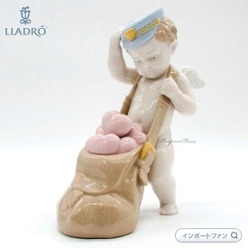 リヤドロ ハートがいっぱい 天使 少年 配達 01006830 LLADRO□