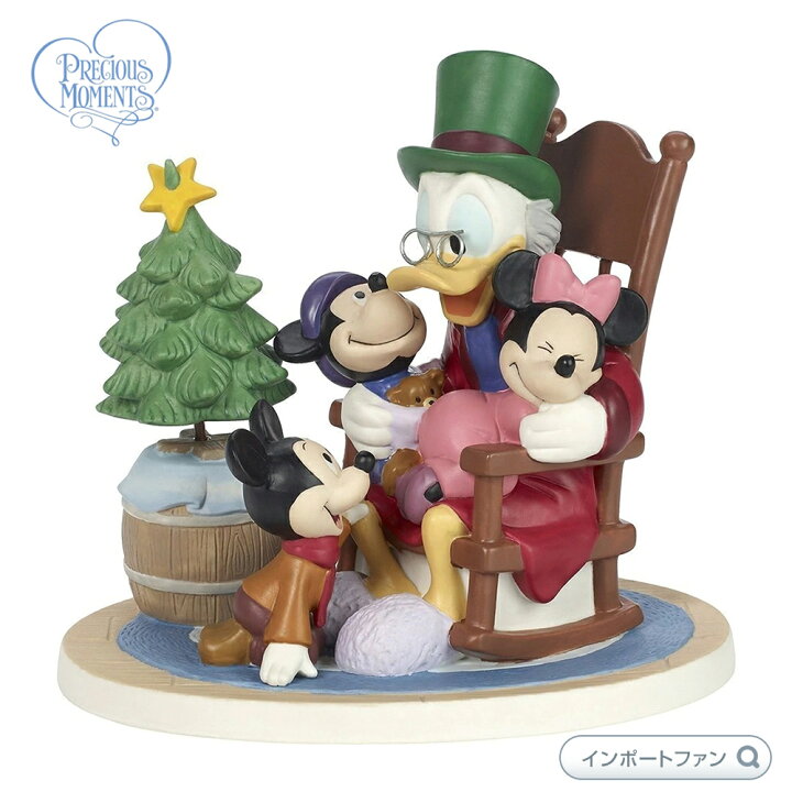 楽天市場 プレシャスモーメンツ スクルージ ミッキーのクリスマスキャロル フィギュア ディズニー Disney Mickey S Christmas Carol Figurine Merry Christmas One And All Porcelain Precious Moments ギフト プレゼント Import Fan
