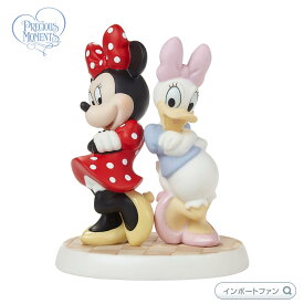 プレシャスモーメンツ 永遠の親友 ミニー デイジー ミッキー＆フレンズ ディズニー 211701 Best Friends Forever Disney Minnie Mouse And Daisy Duck Figurine Precious Moments 【ポイント最大46倍！楽天スーパー セール】