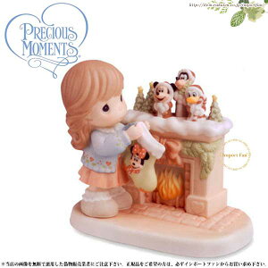 vVX[c ~bL[ ~j[ hih O[tB[ NX}X T^ The Stockings Were Hung By The Chimney With Care 710037 fBYj[ Precious Moments Mickey Minnie Mtg v[g 