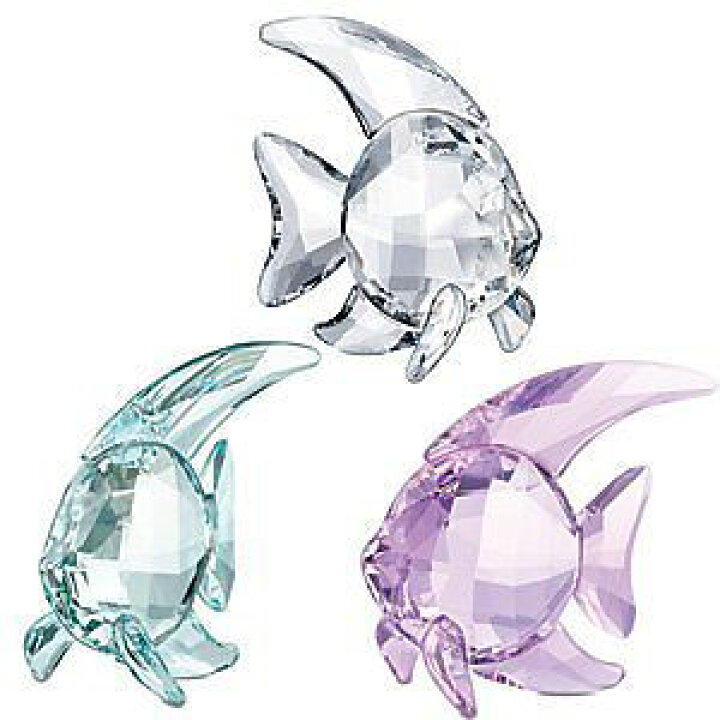 楽天市場】スワロフスキー Swarovski フィッシュ 3個セット 1043243 