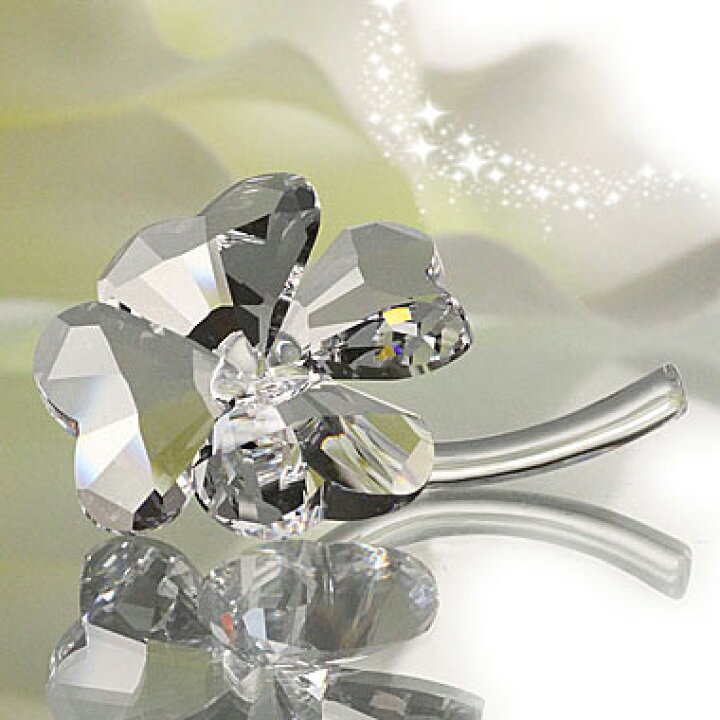楽天市場】スワロフスキー Swarovski 四つ葉のクローバー 212101 廃盤 