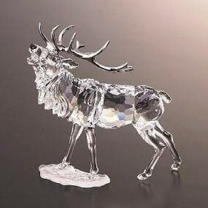 楽天市場】スワロフスキー Swarovski 森の仲間達 雄ジカ 291431 置物  