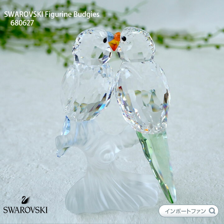 楽天市場】スワロフスキー Swarovski セキセイインコ 鳥 680627 ギフト  