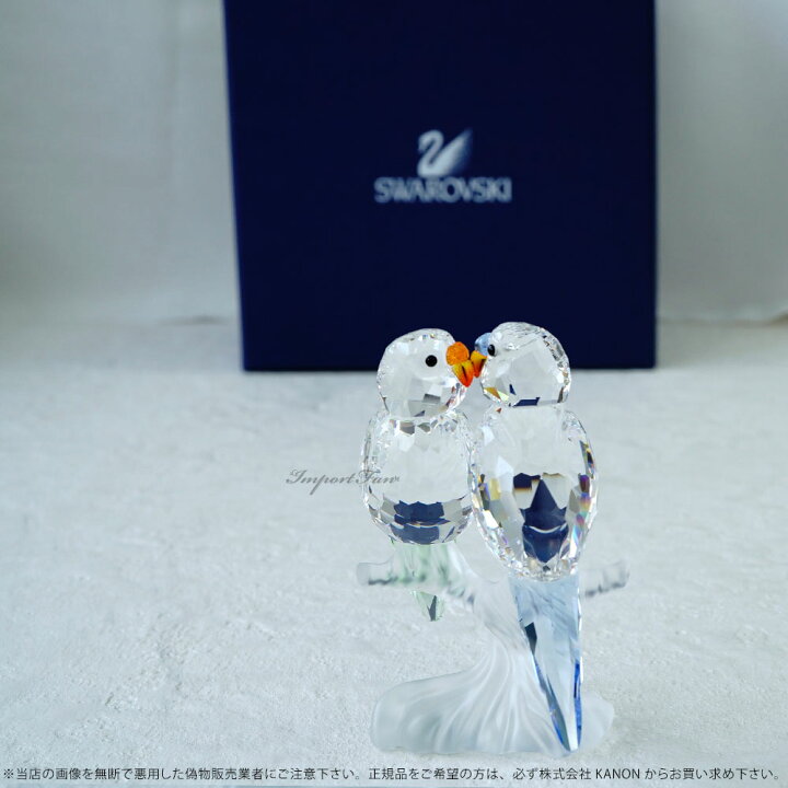 楽天市場】スワロフスキー Swarovski セキセイインコ 鳥 680627 ギフト 