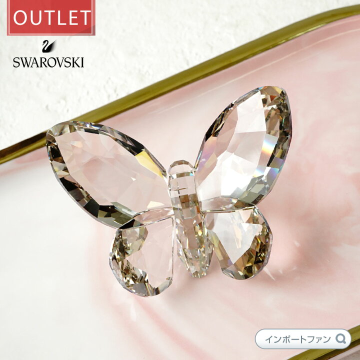 楽天市場】訳あり アウトレット スワロフスキー Swarovski バタフライ 