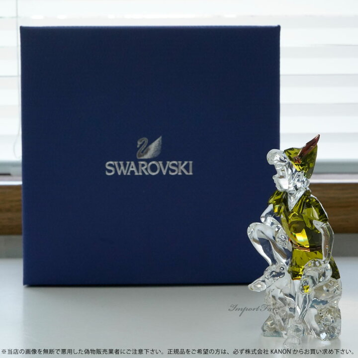 楽天市場】スワロフスキー Swarovski ディズニー Disney ピーターパン 