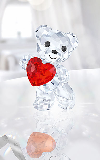 スワロフスキー クリスベア あなたのためのハート 5265310 Swarovski Kris Bear A Heart for You ギフト  プレゼント □ | Import Fan