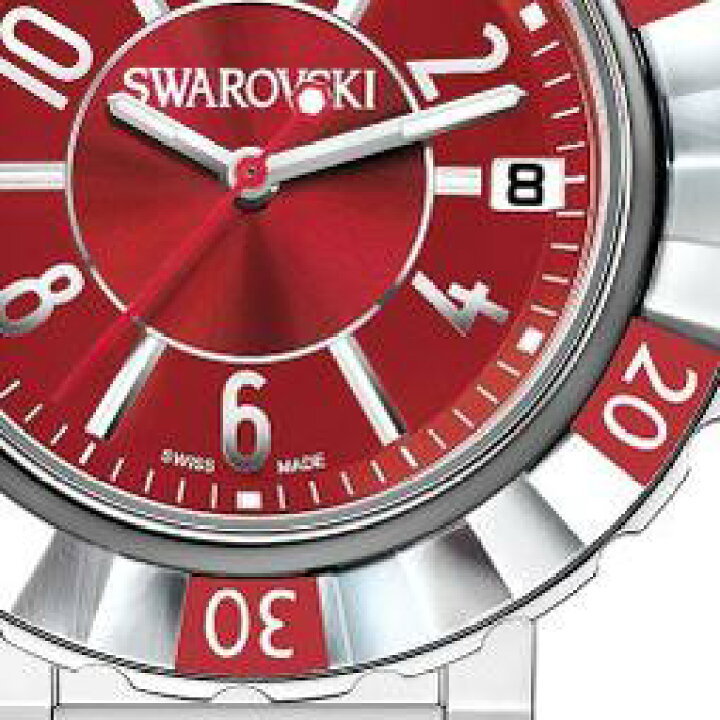 楽天市場】スワロフスキー Swarovski 腕時計 Octea Sport Crystal, red 