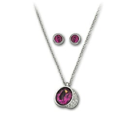 スワロフスキー グロリア アメジスト セット ネックレス＆ピアスセット 5022425 Swarovski Gloria Amethyst Set ギフト プレゼント 【ポイント最大47倍！お買い物マラソン セール】