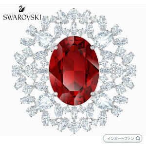 XtXL[ C] bh XJ[bg u[` ؗt Swarovski LOUISON BROOCH RED RHODIUM PLATED 5495263 w Zj[ tH[}  Mtg v[g 