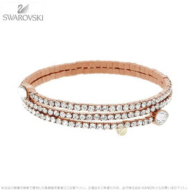 スワロフスキー ツイスティ ドロップ バングル ローズゴールド 5073594 Swarovski TWISTY DROP BANGLE, WHITE, ROSE GOLD PLATING ギフト プレゼント 【ポイント最大47倍！お買い物マラソン セール】