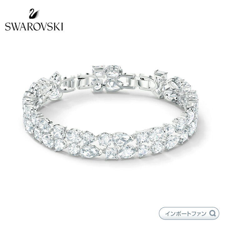 楽天市場】スワロフスキー テニス デラックス ミックス ブレスレット