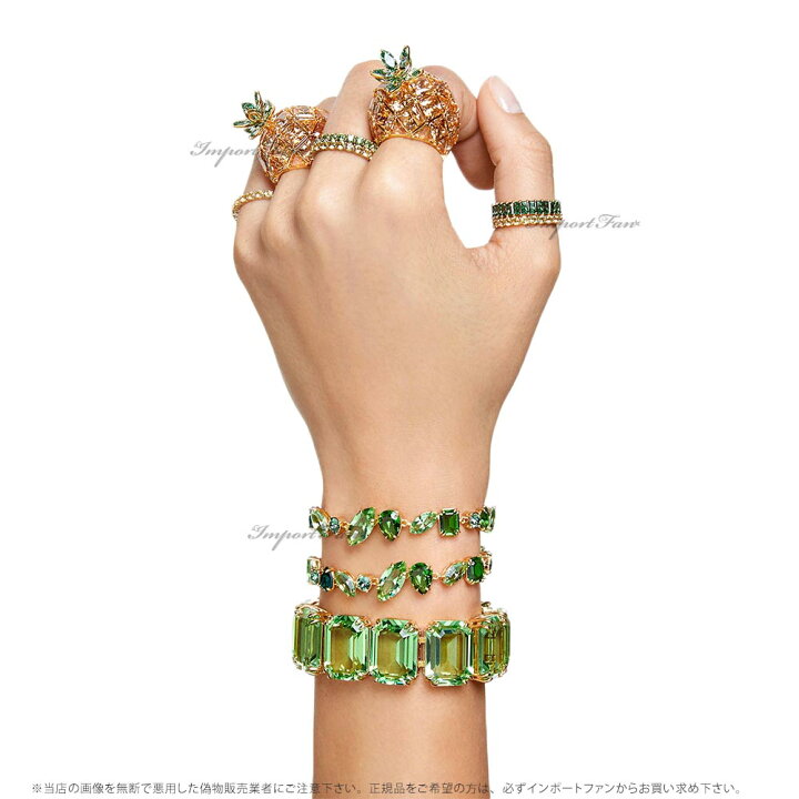 楽天市場】スワロフスキー ジェマ ブレスレット ミックスカット 