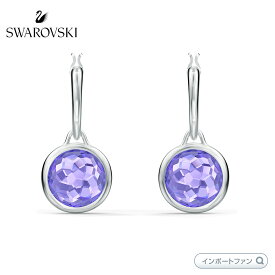 スワロフスキー タリア ミニ フープピアス パープル 5572586 Swarovski ギフト プレゼント 【ポイント最大47倍！お買い物マラソン セール】