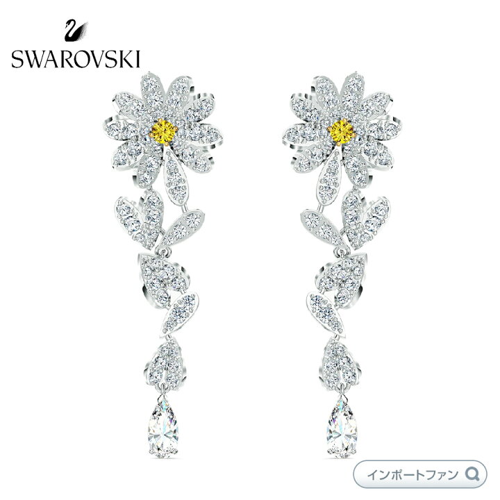 楽天市場】スワロフスキー エターナルフラワー 花 ピアス 