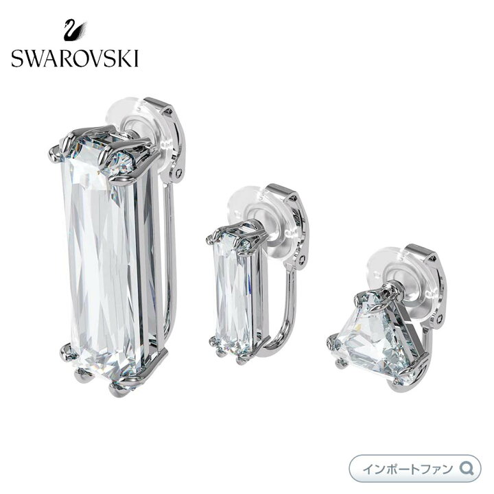 楽天市場】スワロフスキー メスメラ クリップイヤリング シングル 
