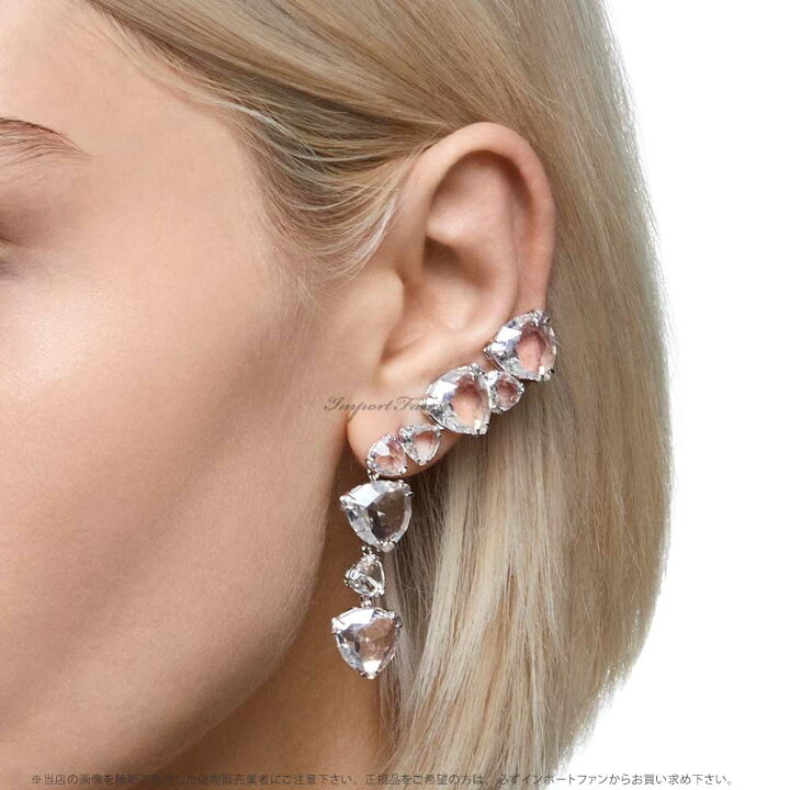 楽天市場】スワロフスキー ミレニア イヤーカフ ピアス シングル  