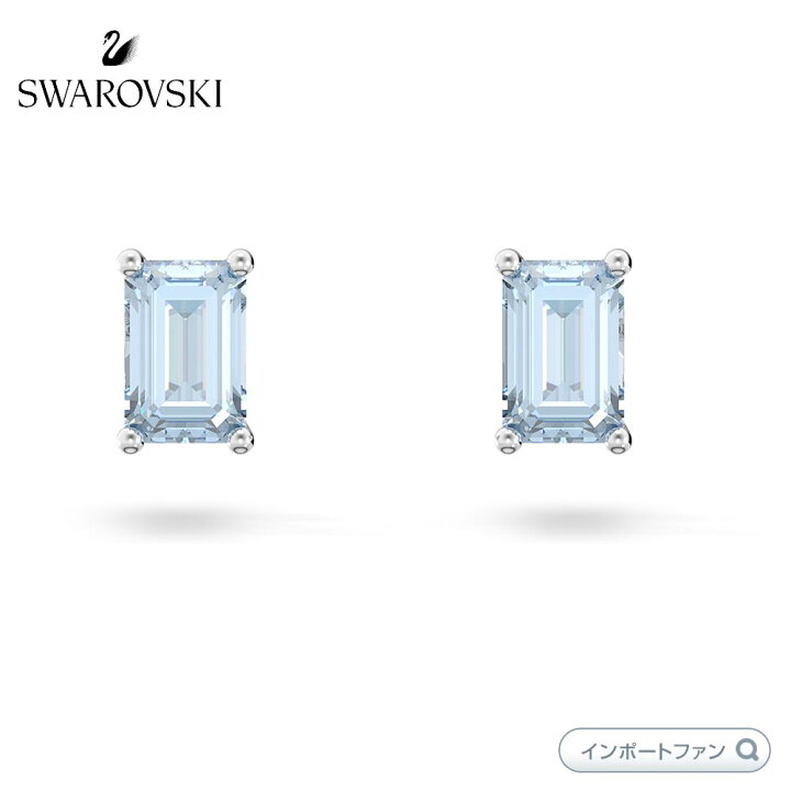 楽天市場】スワロフスキー クロマ スタッドピアス クッションカット 