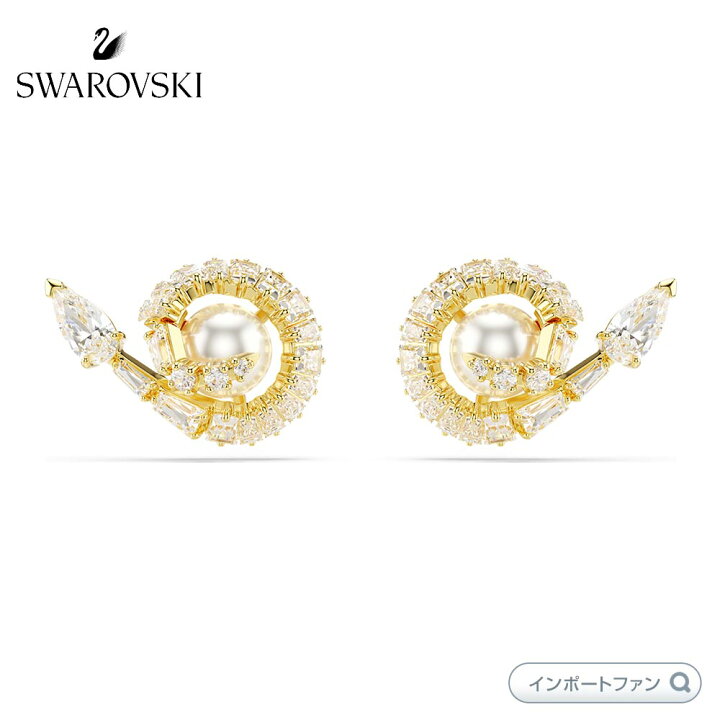 楽天市場】スワロフスキー スネーク スタッドピアス クリスタル  