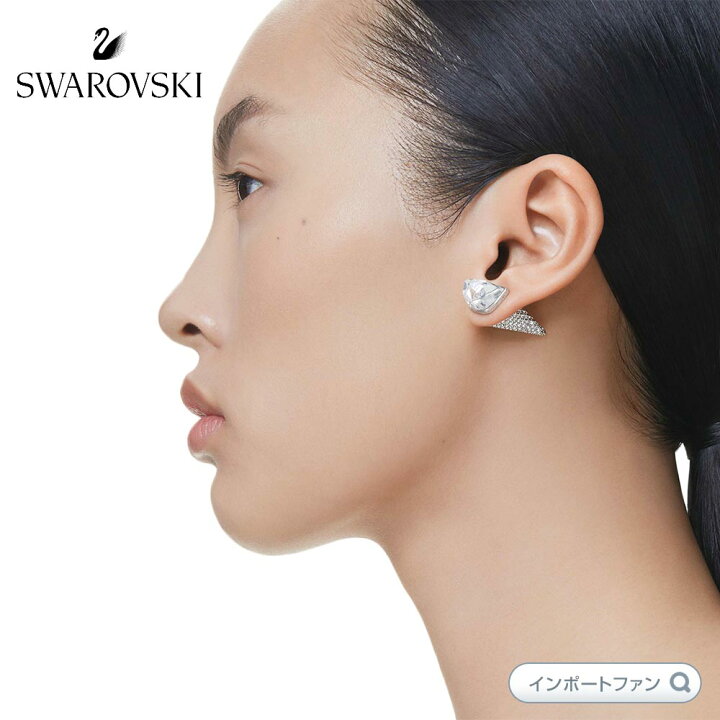 楽天市場】スワロフスキー ルーセント スタッドピアス パヴェ スパイク 